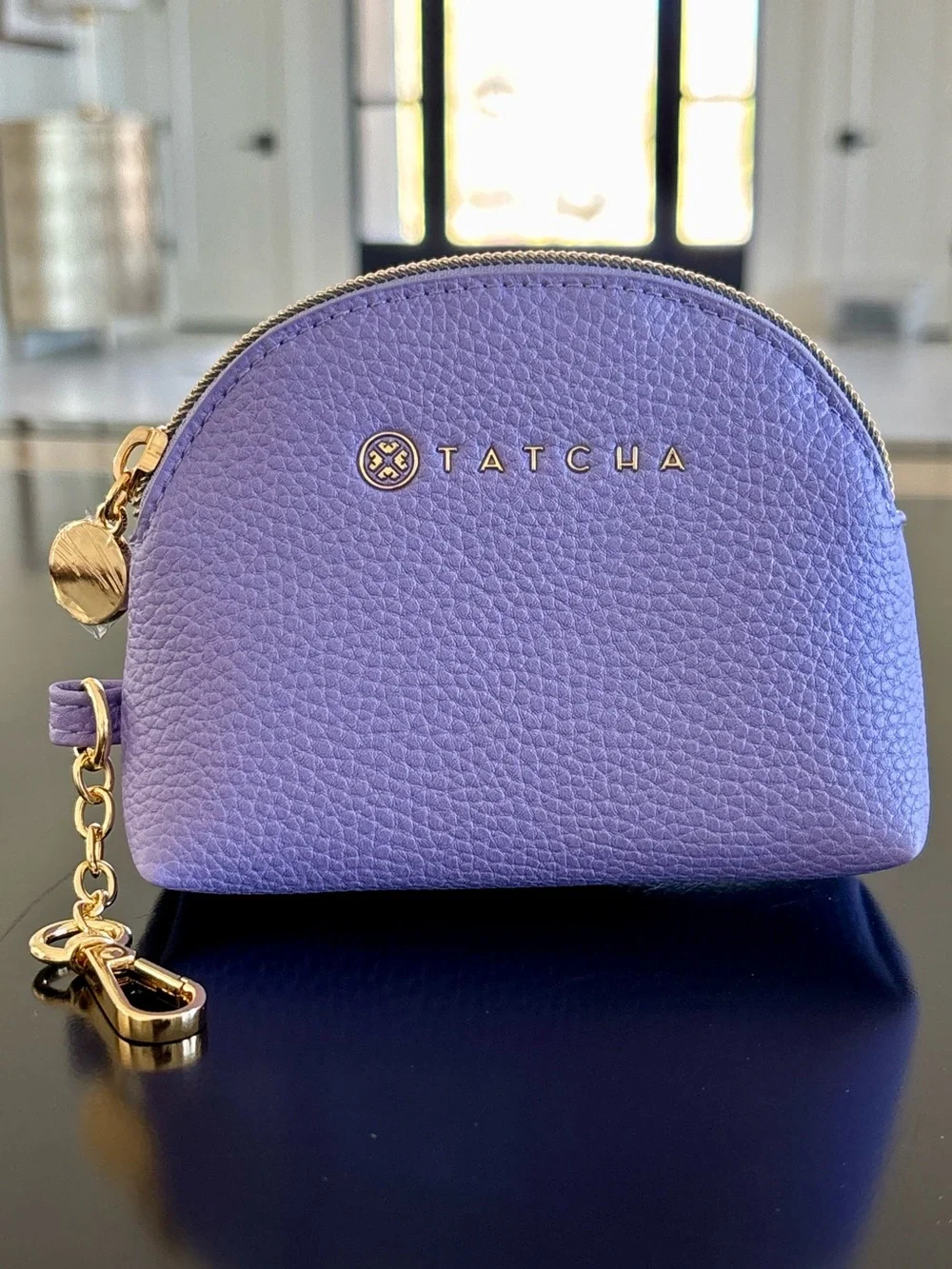 Miniature Tatcha Skincare Set with Cosmetic Bag with the Essence and skin cream